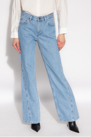 A.P.C. 'Elle' jeans | Kenzo mesh-panel sleeveless dress